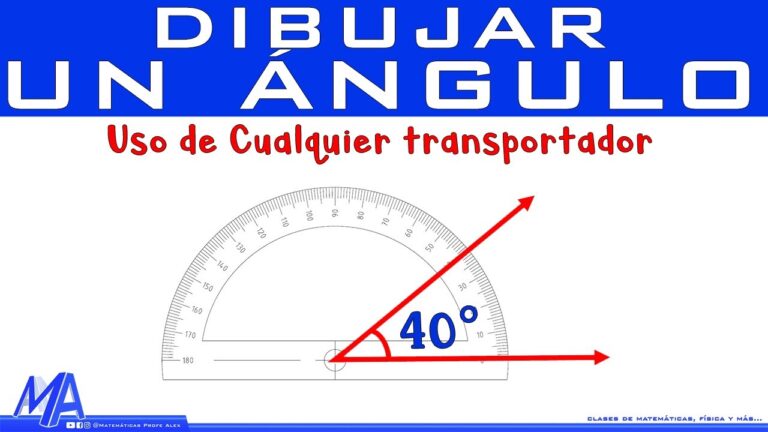 ¿Cuál es el ángulo de 45 grados?