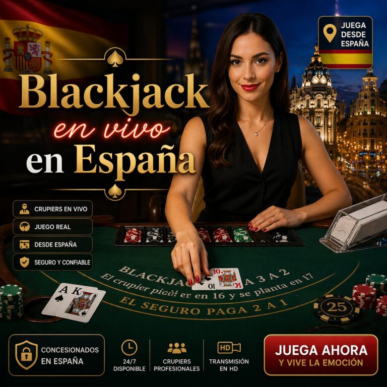 Blackjack en vivo en España